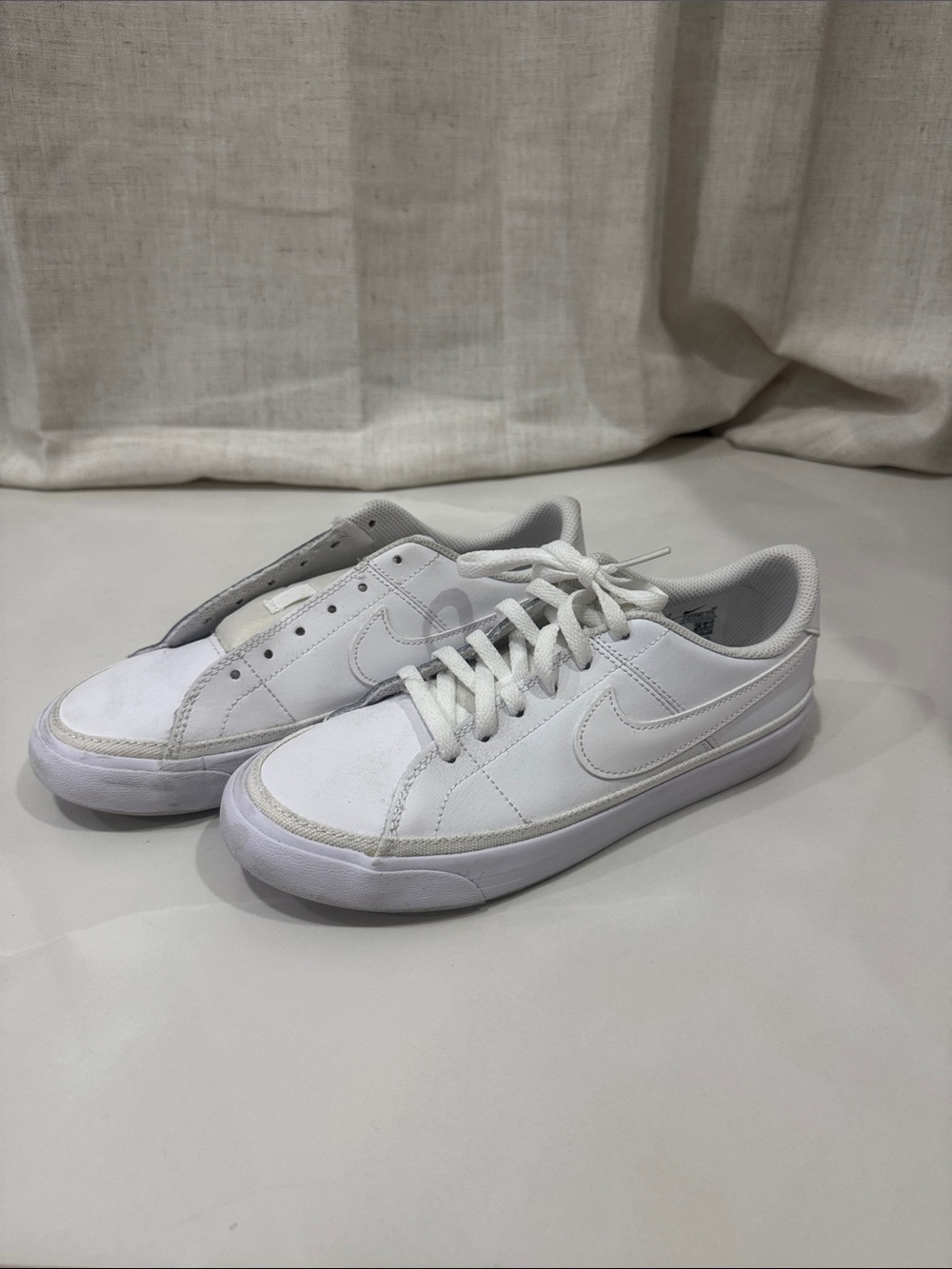 Nike Kids Court Legacy - Low-Profile Leather Sneakers